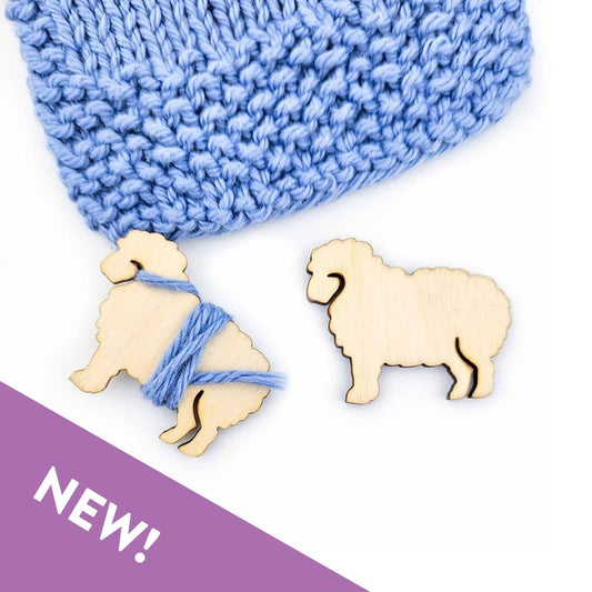 Twice Sheared Sheep Yarn Bobbins - End Minders