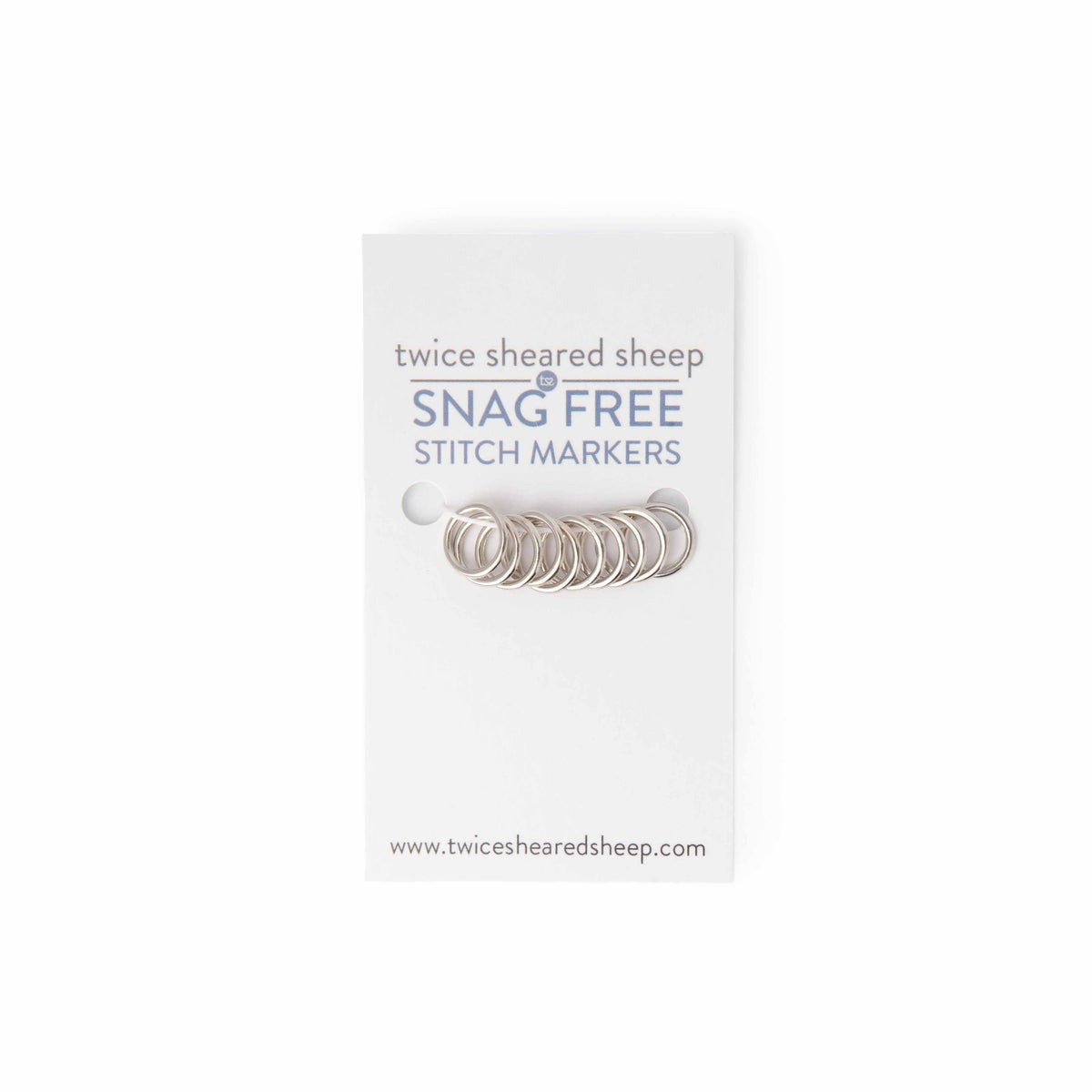 Twice Sheared Sheep Ring Stitch Markers