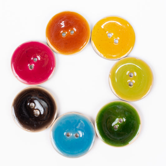 Skacel Buttons Coconut and Resin Round