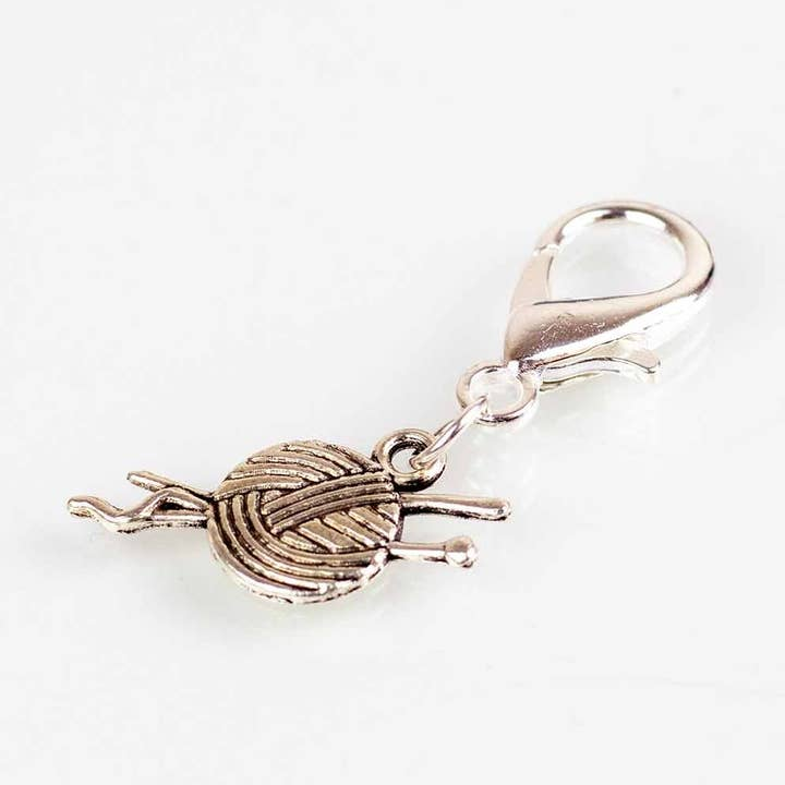 Twice Sheared Sheep Stitch Yarn Ball Clip Crochet Stitch Marker