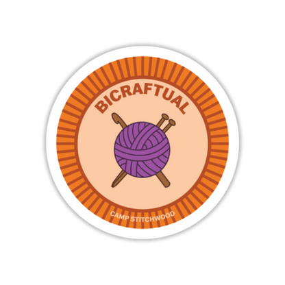 Camp Stitchwood Merit Badge Stickers