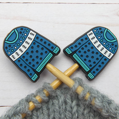 Fox & Pine Stitch Stoppers