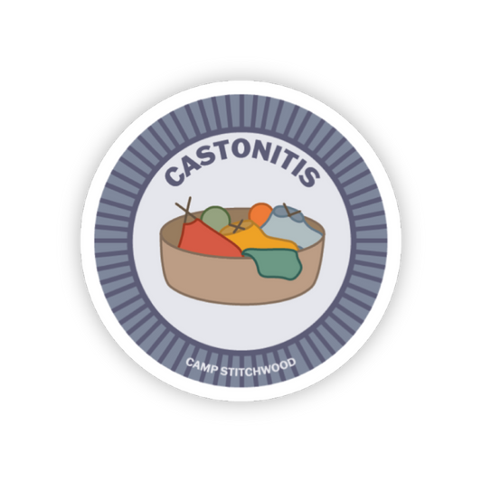 Camp Stitchwood Merit Badge Stickers