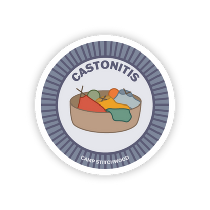 Camp Stitchwood Merit Badge Stickers