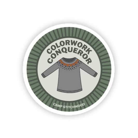 Camp Stitchwood Merit Badge Stickers