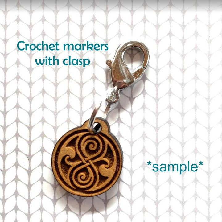 Stitch Markers from A Needle Runs Through It