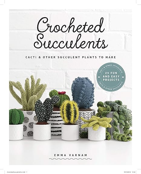 Crocheted Succulents by Emma Varnam