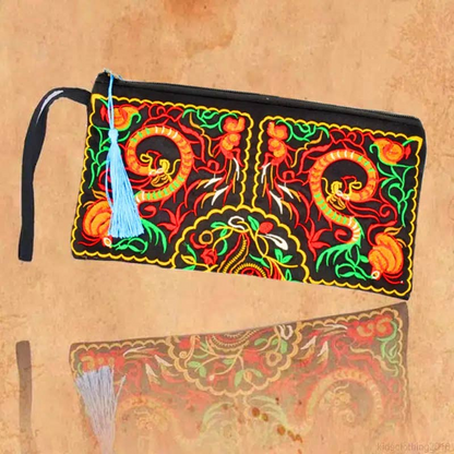 Embroidered Notions Bags