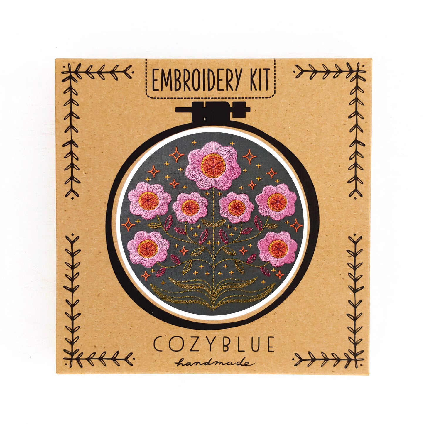 Cozy Blue Embroidery Kits