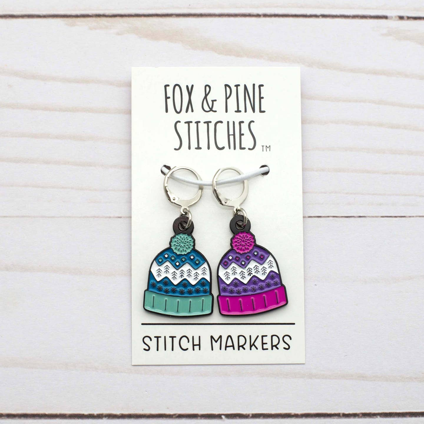 Fox & Pine Crochet Stitch Markers