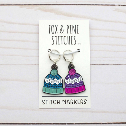 Fox & Pine Crochet Stitch Markers