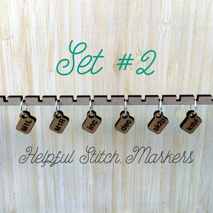 Stitch Markers from A Needle Runs Through It
