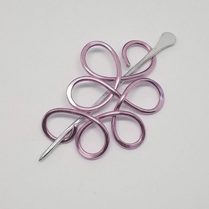 Silver Siren Shawl Pins