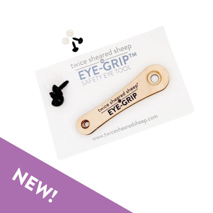 Twice Sheared Sheep Eye Grip Amigurumi Safety Eye Tool