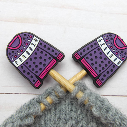 Fox & Pine Stitch Stoppers