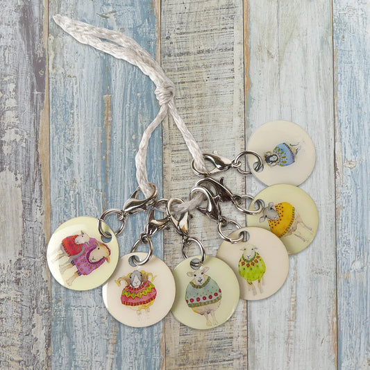 Emma Ball Crochet Stitch Markers