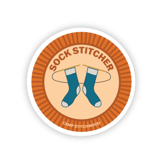 Camp Stitchwood Merit Badge Stickers