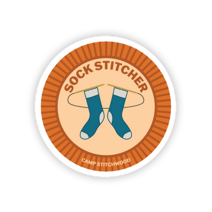 Camp Stitchwood Merit Badge Stickers