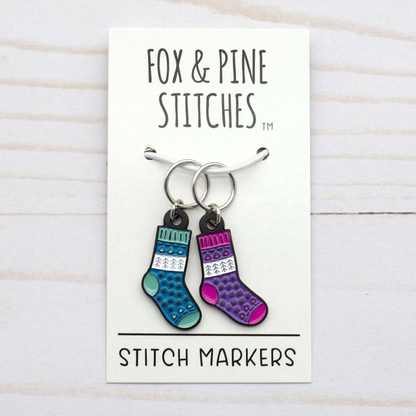 Fox & Pine Knit Stitch Markers