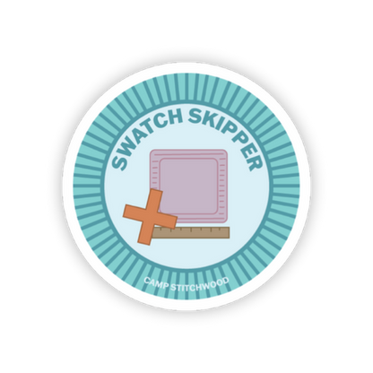 Camp Stitchwood Merit Badge Stickers