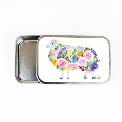 Twice Sheared Sheep Stitch Marker Storage Tins