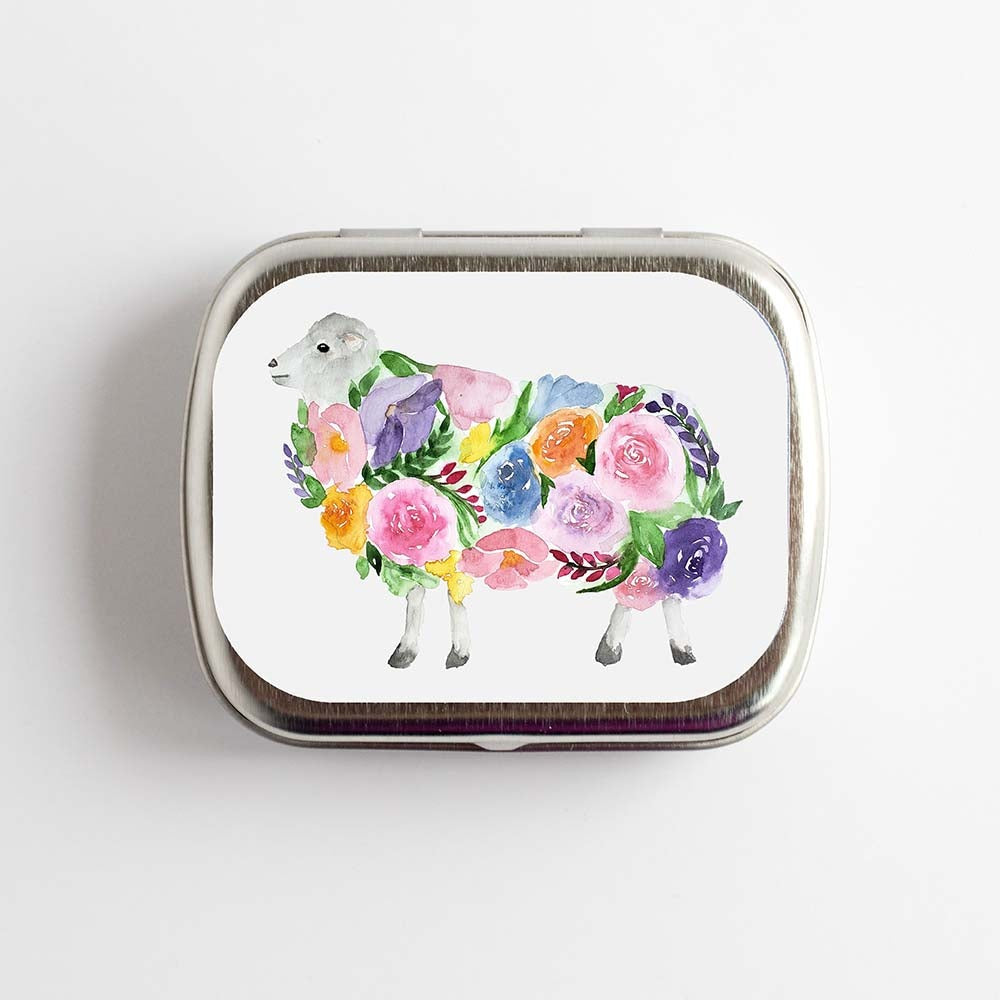 Twice Sheared Sheep Stitch Marker Storage Tins