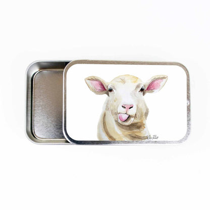 Twice Sheared Sheep Stitch Marker Storage Tins