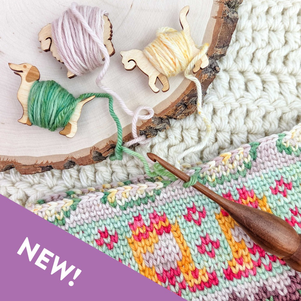 Twice Sheared Sheep Yarn Bobbins - End Minders