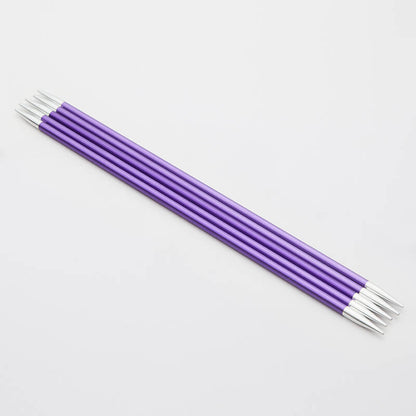 Knit Pro Zing DPNs 6”