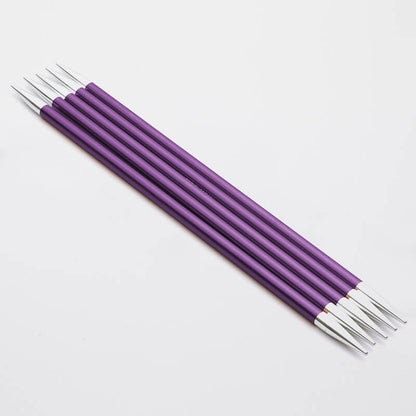 Knit Pro Zing DPNs 6”
