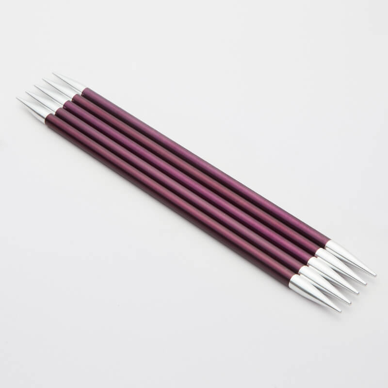 Knit Pro Zing DPNs 6”