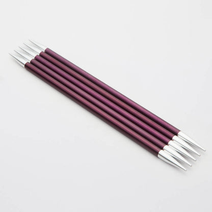 Knit Pro Zing DPNs 6”