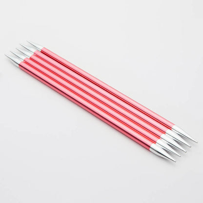 Knit Pro Zing DPNs 6”