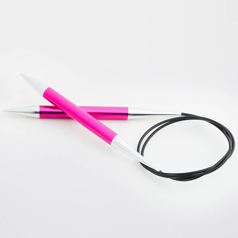 Knit Pro Zing Fixed Circular 40"