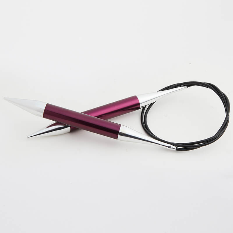 Knit Pro Zing Fixed Circular 40"