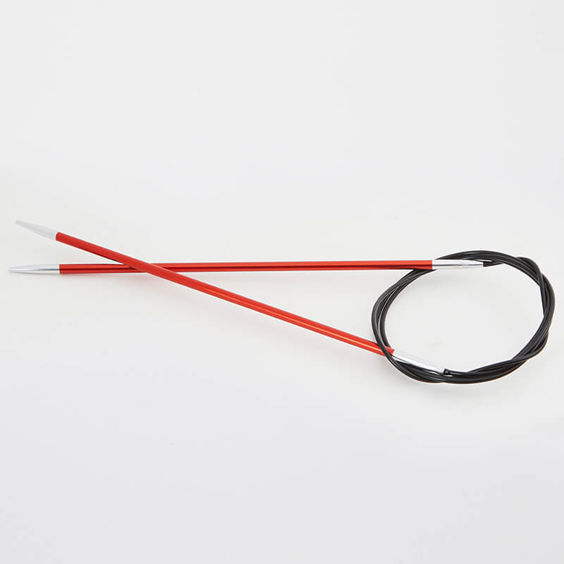 Knit Pro Zing Fixed Circular 40"