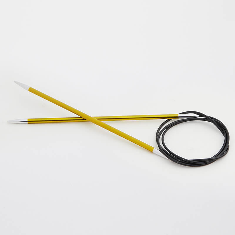 Knit Pro Zing Fixed Circular 24"