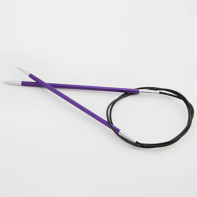 Knit Pro Zing Fixed Circular 09"