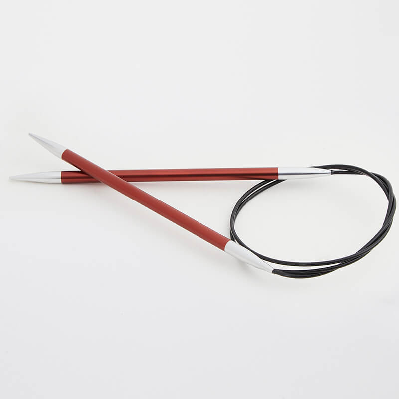 Knit Pro Zing Fixed Circular 40"