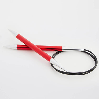 Knit Pro Zing Fixed Circular 40"
