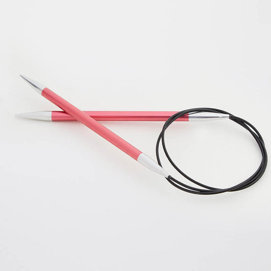 Knit Pro Zing Fixed Circular 09"